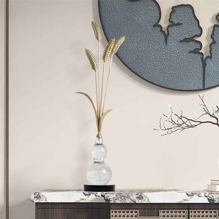 铜麦穗摆件客厅入户玄关壁龛葫芦摆设公司开 业乔迁送礼招财