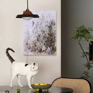 壹舍艺术曾梓旋签名客厅餐厅玄关楼梯挂画 巍峨系列 Oen Art