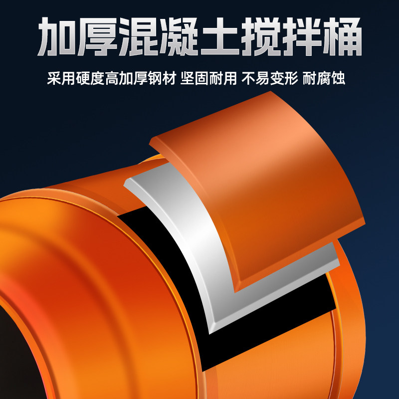 电动搅拌机小型家用水泥混凝土砂浆饲料工地打灰滚筒式220v拌料机,五金/工具,拌料机,淘宝优惠券,粉丝福利购,淘宝优惠卷