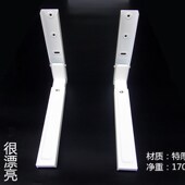 厨房微波炉置物架大号白色烤箱支架墙面固定置物架挂架碳钢型架子