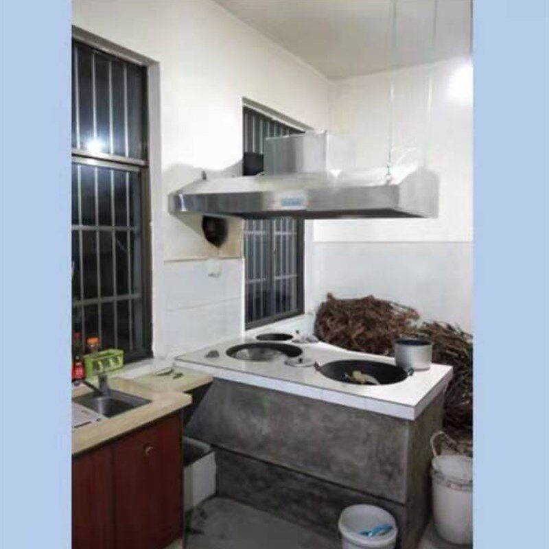 商用抽油烟机不锈钢排烟罩小型饭店家用农村土灶油烟机厨房油烟罩