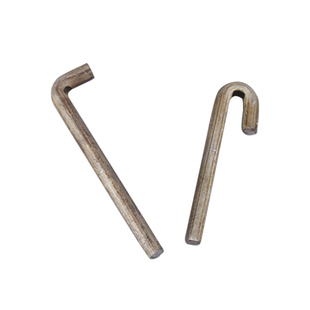 L型钢制挂钉电阻带耐高温炉钉砖炉电炉丝钩钢制挂钩7字钢钉耐火钉