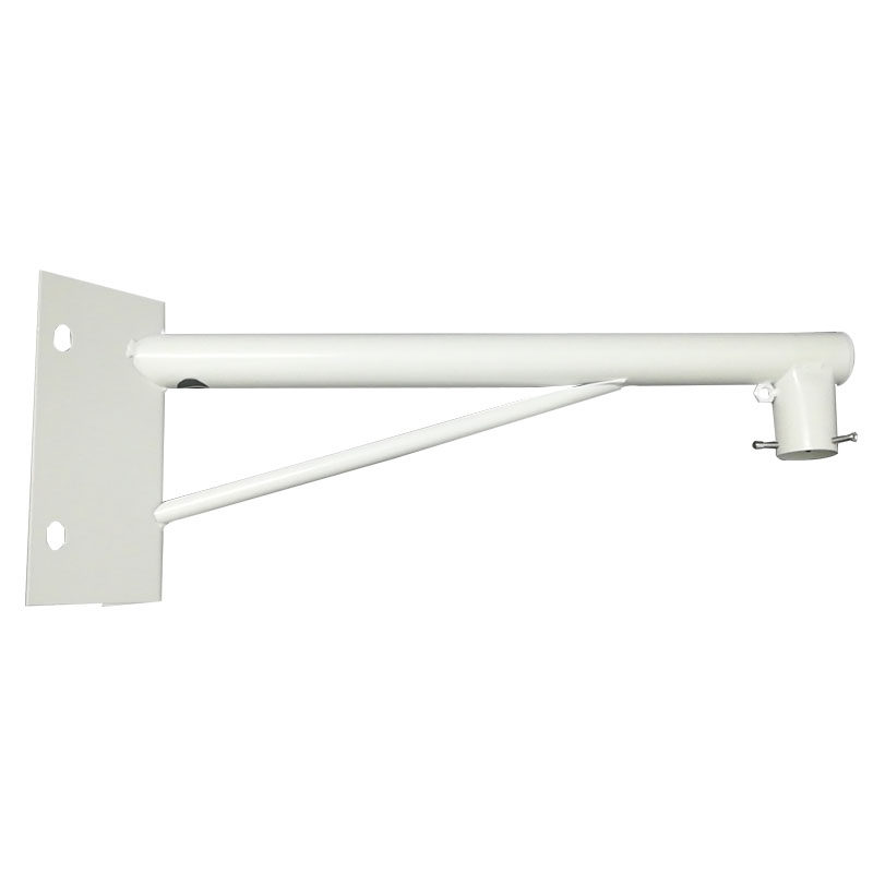 室外墙角监控球机双枪机支架双头监控立杆摄像头加长加厚固定架子