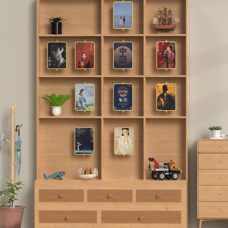 新潮国风壁挂旋转翻转墙学校企业文化背景墙柜子玄关创意装饰定制,家居饰品,照片墙,淘宝优惠券,粉丝福利购,淘宝优惠卷