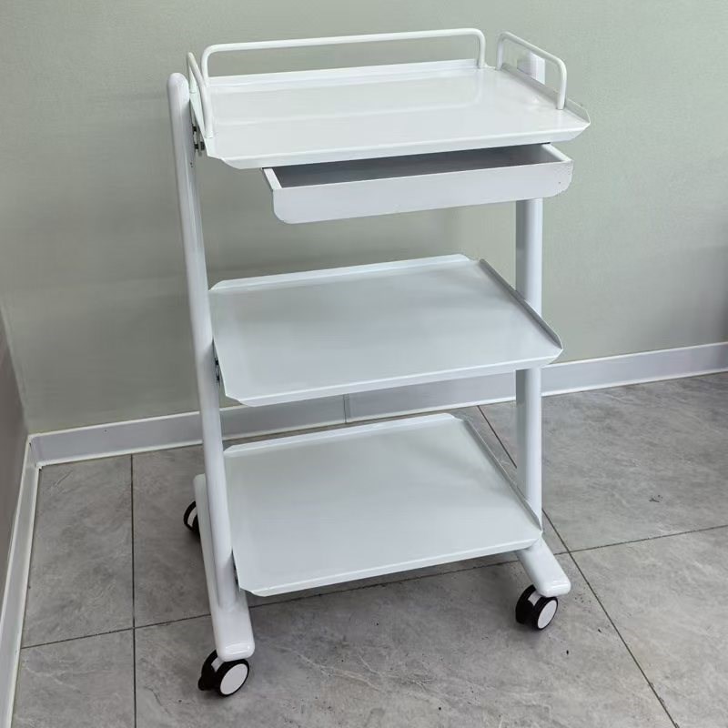 牙科美容推车口腔仪器门诊推车器械皮肤护理车Q三层医科抽屉移动