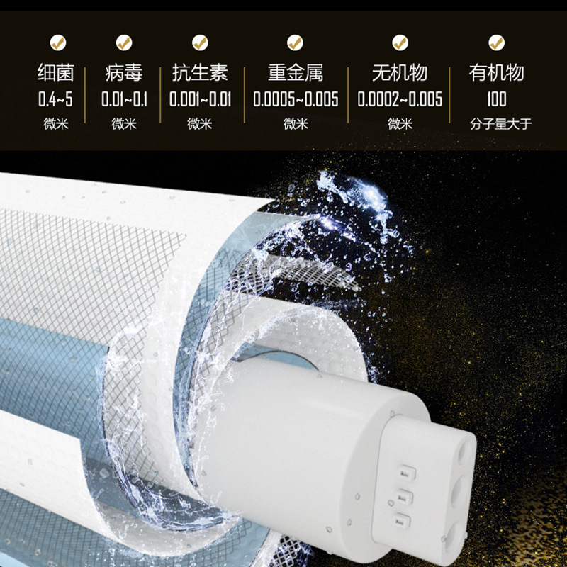 通用600-800G双出水直饮机 RO反渗透净水器PPC复合滤芯R.O反渗透