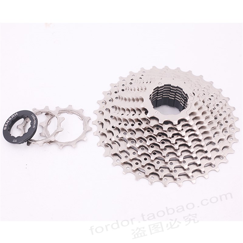 顺泰9速1c0速11速12速24速公路登山自行车飞轮变速器手变后拨飞轮