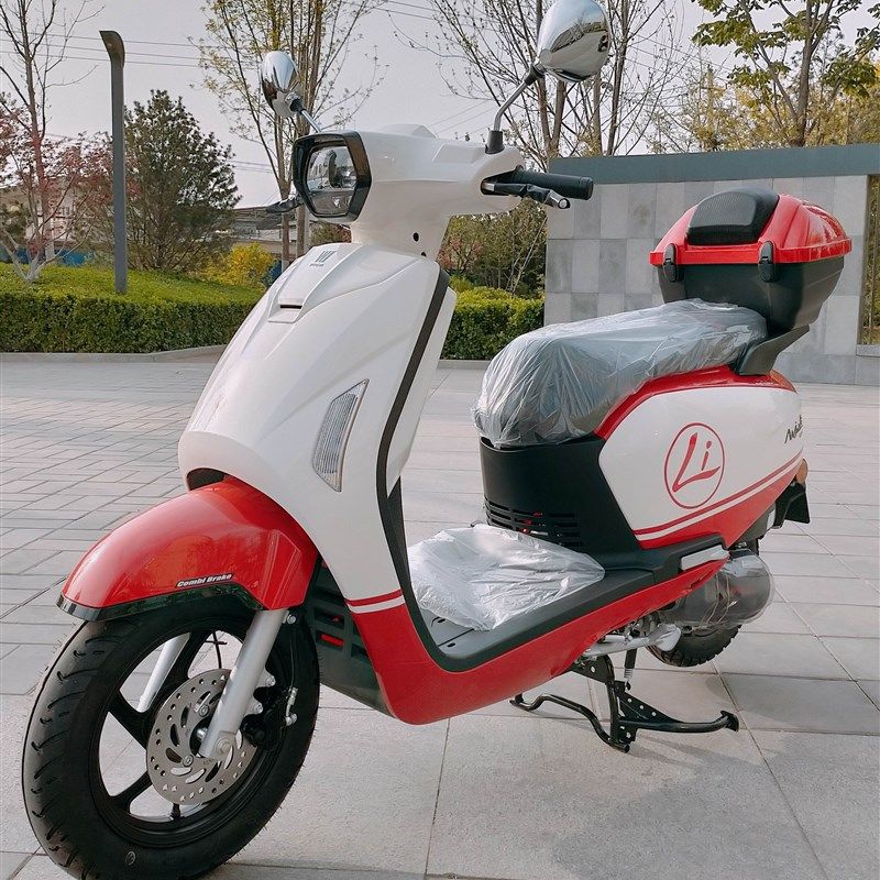 望江锐行125cc踏板摩托整车无钥匙I启动男女通用国四电喷可上牌