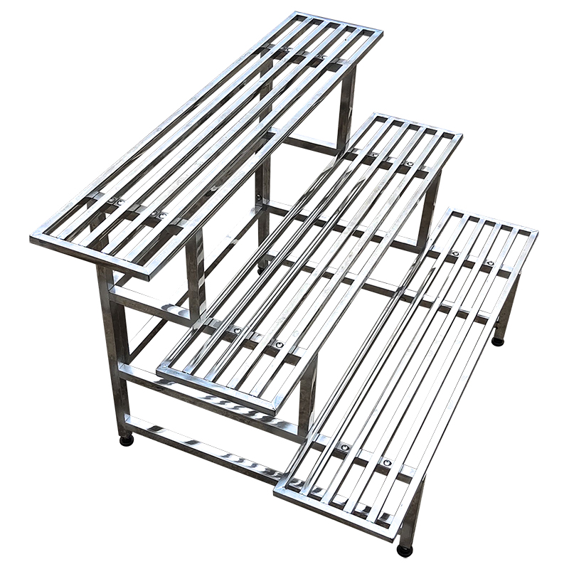 不锈钢花架子阳台大花盆室内室外多层花盆架落地绿萝花架庭院花架