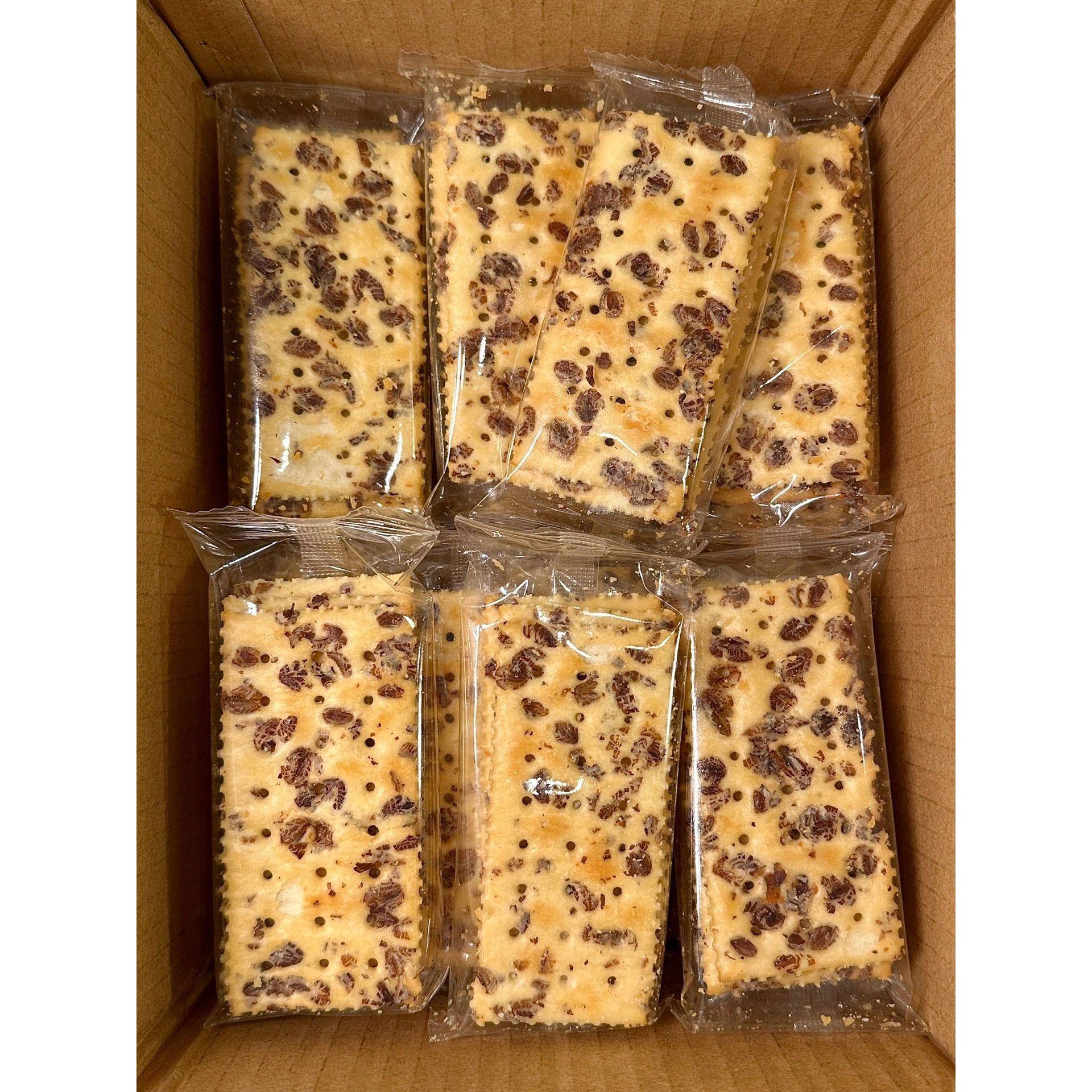 黑麦海盐苏打饼干薄脆饼干咸味解馋休闲零食品茶点纤维梳打