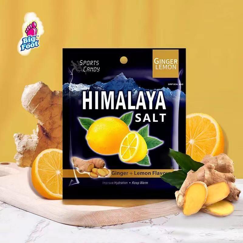 进口大马碧富牌咸柠檬薄荷糖姜糖老姜糖海盐糖himalaya姜汁糖清新