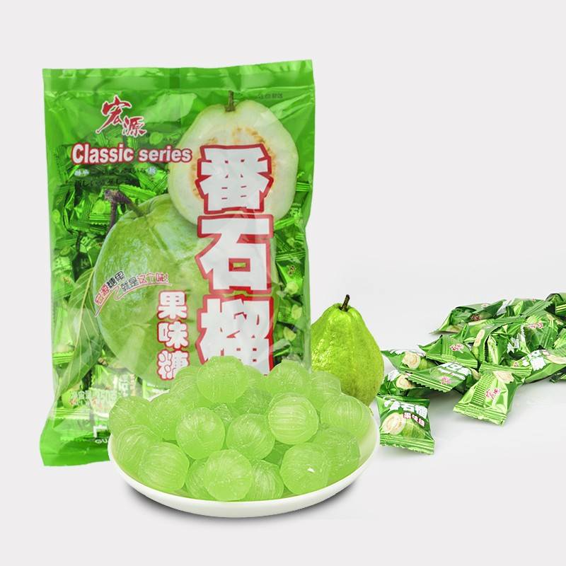 宏源350零果番石榴g糖果 婚庆喜糖LJC水果糖 休闲食