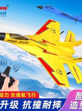 跨境发ZY-530遥控飞机战斗机航模固定翼滑翔机泡沫模型电动充电