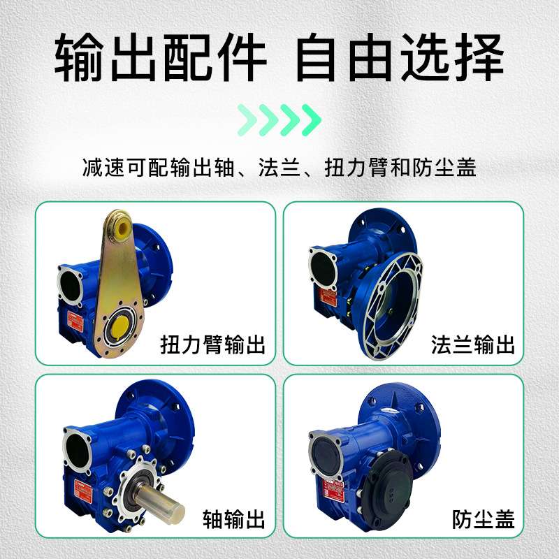 BEGEMA变速减速器立式涡轮蜗轮蜗杆减速机器齿轮箱小型卧式带电机