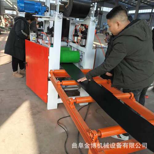 锌钢板卷对卷复合橡胶垫片设备