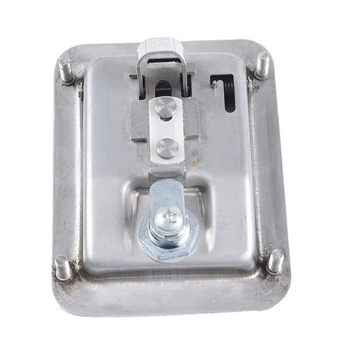 中高档仿生久MS866-5S不锈钢撞击式面板锁汽车拖车门锁发电机组锁