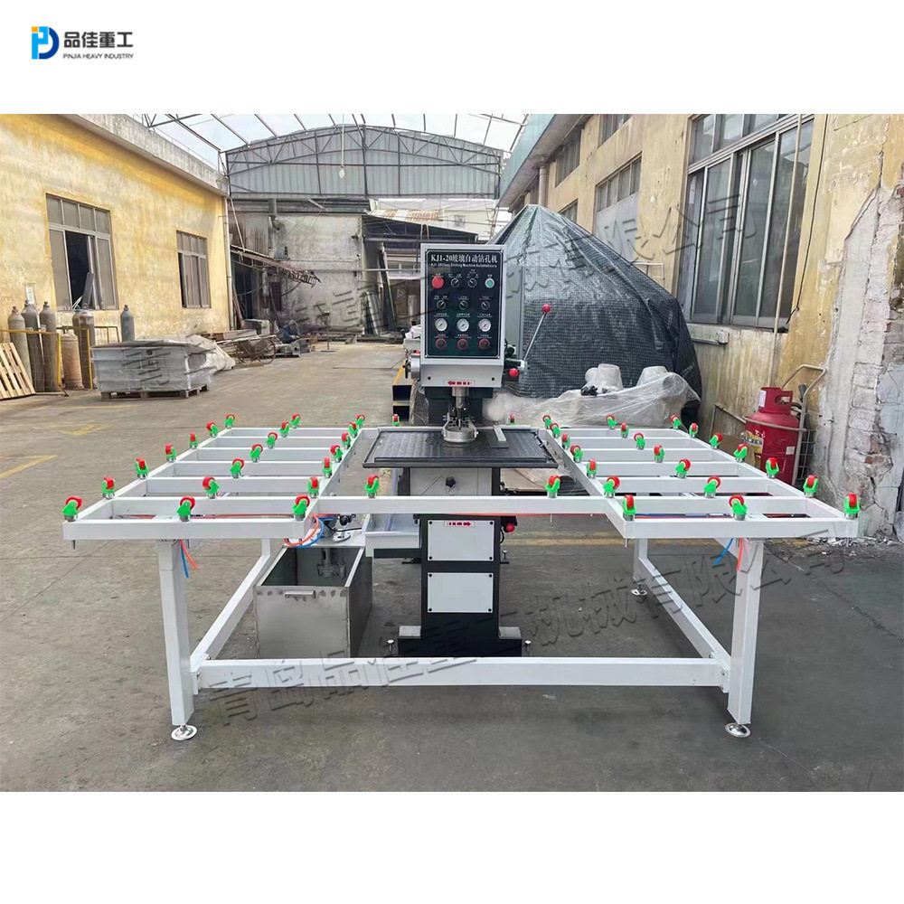 单头玻璃钻孔机 大尺寸玻璃标准打孔机 装饰相框茶几玻璃钻眼机