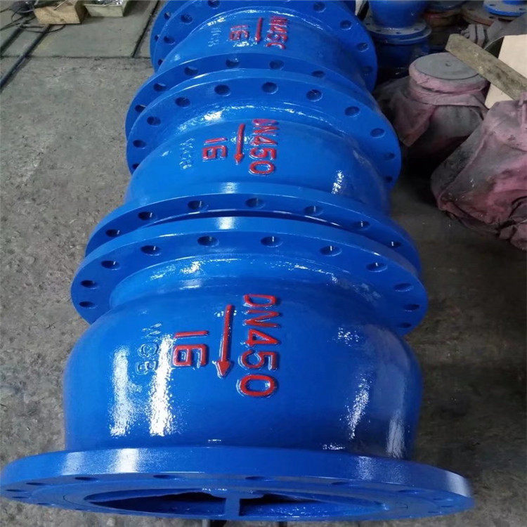 节能梭式止回阀 HC41X-25C 铸钢法兰式消声止回阀 DN150