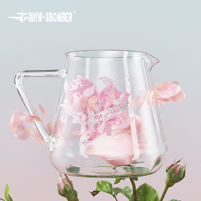 MHW轰炸机怦然心动精灵分享壶手冲咖啡壶滤杯滴漏手冲咖啡杯器具