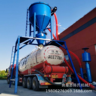 电厂锅炉灰吸灰车 炭黑吨包装车气力输送机 负压吸料输送机 厂家