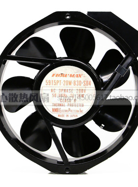 NMB 17CM 17238 200V 26W全金属散热风扇5915PT-20W-B30-S04