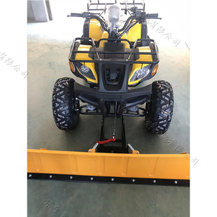 东三省农场推雪车四轮越野车座驾式推雪铲小区物业人行道清雪车