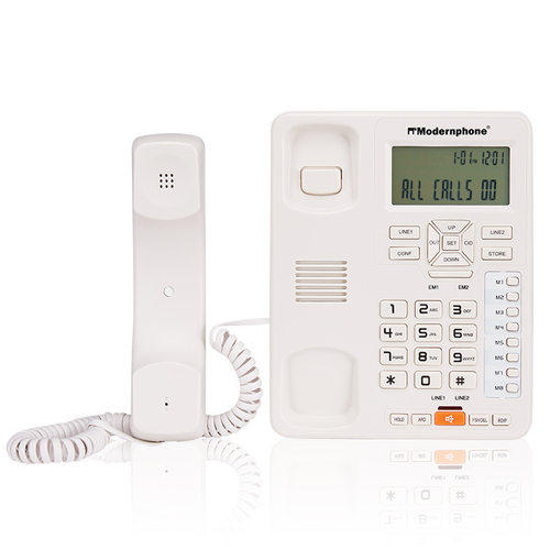 TC-6400电话酒店电话机来显可壁挂免提通话报号大屏幕办公专用