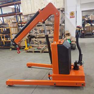 普尔夫全电动单臂吊机自动小吊车升降搬运车室内模具吊臂车YLE01