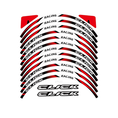 本田Click125150160i反光轮毂贴