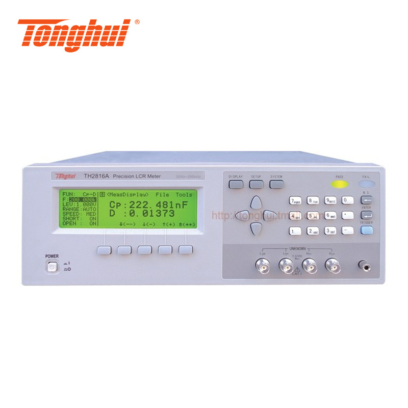 同惠电桥TH2816A/TH2816B精良LCR数字电桥电容电感电阻测试仪