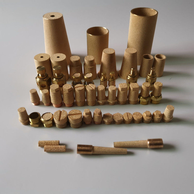 气动油水分离器过滤芯AFR/BFC/AW 烧结铜滤芯 厂家铜烧结50*44*80