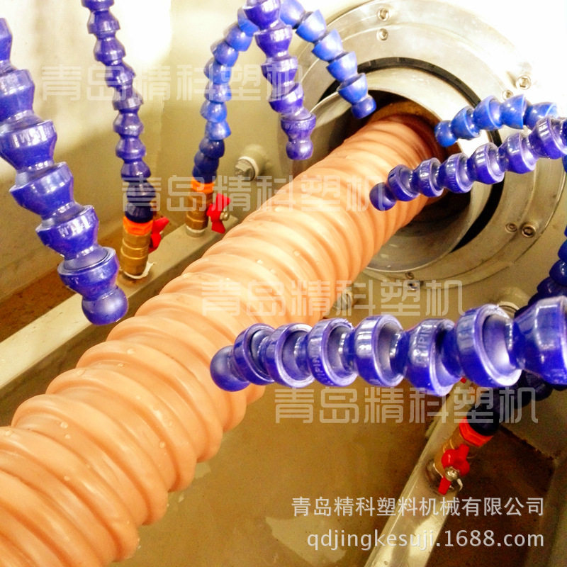 现货供应HDPE预应力螺旋管成型机 预应力塑料螺旋管真空成型机