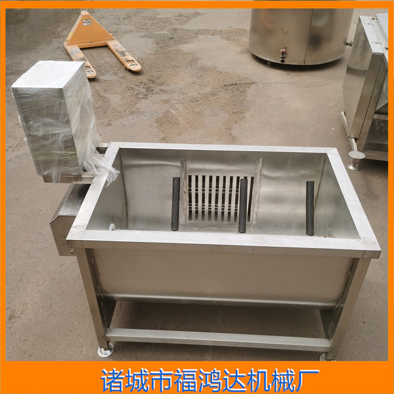 带搅拌齿的鸡鸭鹅烫毛池不锈钢蒸汽加热鸭子烫池