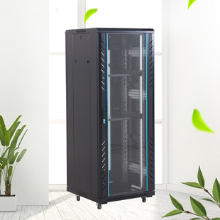 42U网络机柜19寸标准服务机柜2米立式机柜机房监控弱点网络机柜