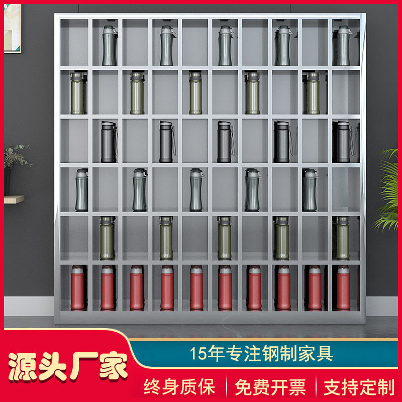 不锈钢水杯柜不锈钢清洁柜员工水杯放置柜拖把扫帚收纳柜卫生工具
