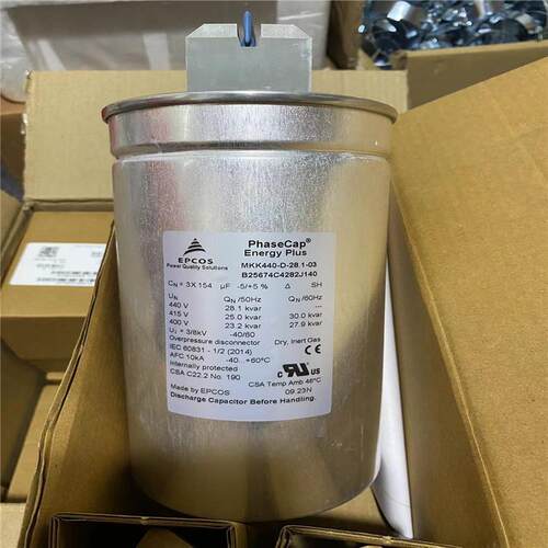 B25674C4282J140MKK440-D-28.1-033x154uf440VACEPCOS电容