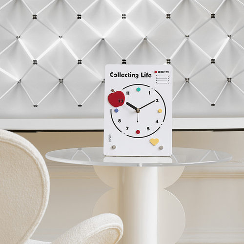 wozoom屋准客厅简约创意座钟现代家居桌面摆件玄关电视柜装饰品