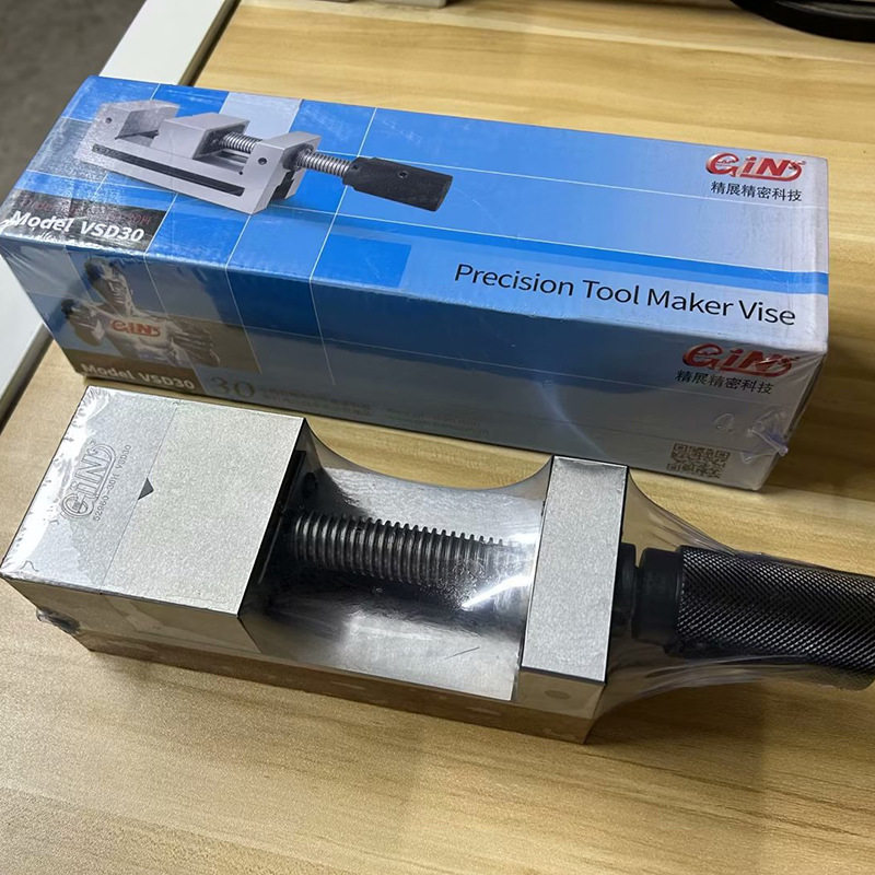 台湾精展虎钳GIN平口钳52960-30H手动工具万力3寸磨床批士VSD30