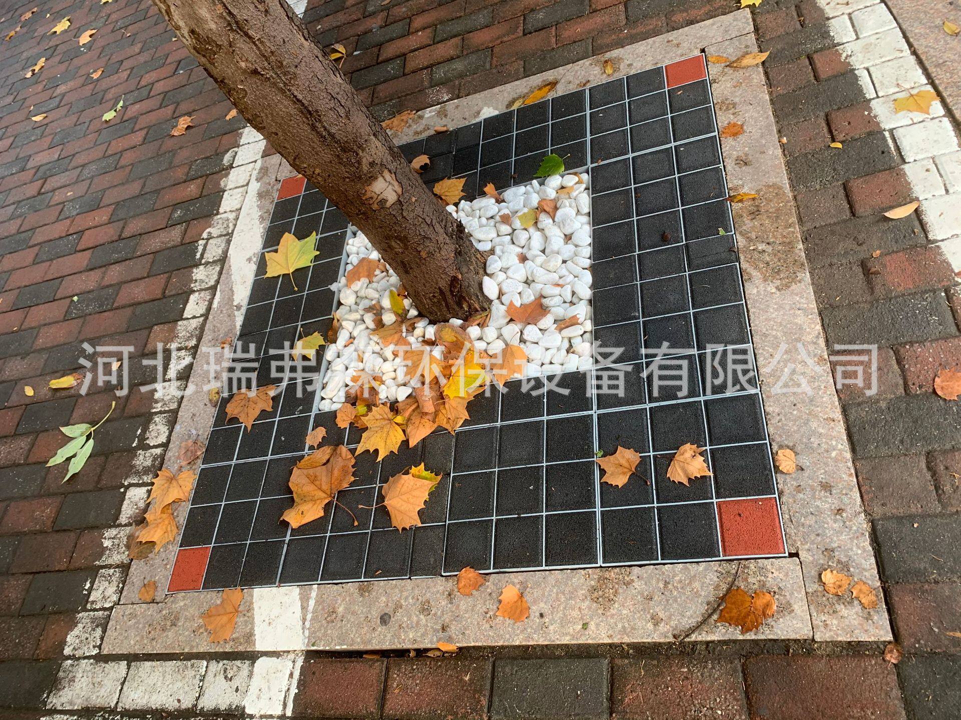 海绵生态护树板海绵型护树板树篦子保湿透水厂家直供