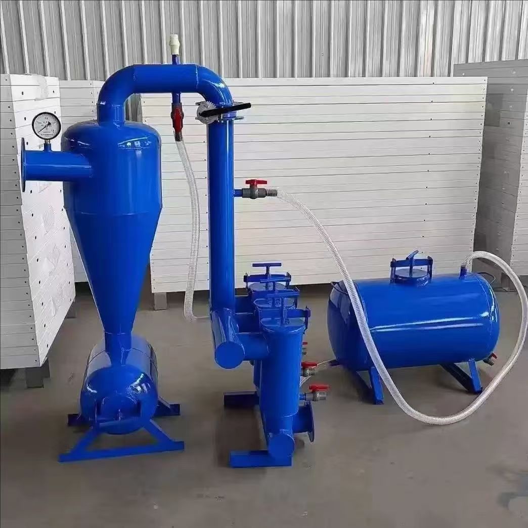 农业灌溉离心双网过滤器水肥一体机施肥罐农用施肥神器细沙分离器
