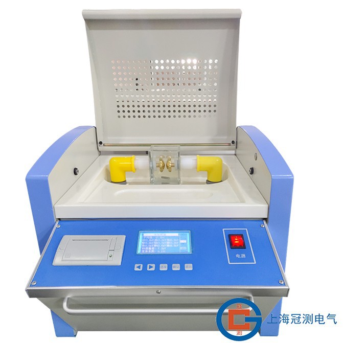 英文版绝缘油介电强度测试仪单杯便携式油耐压80KV100KV