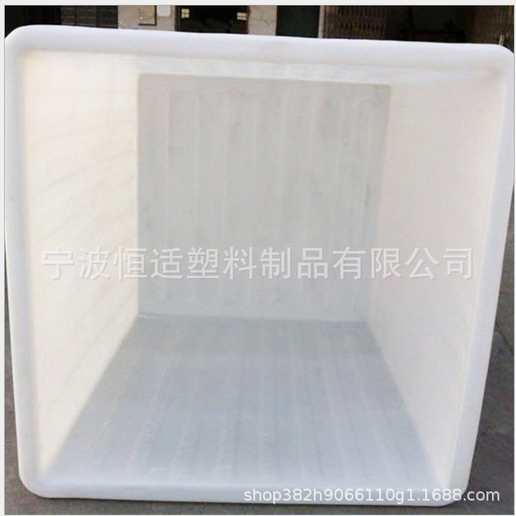推车桶 带推车的方桶 印染桶 PE材质滚塑周转桶厂家批发