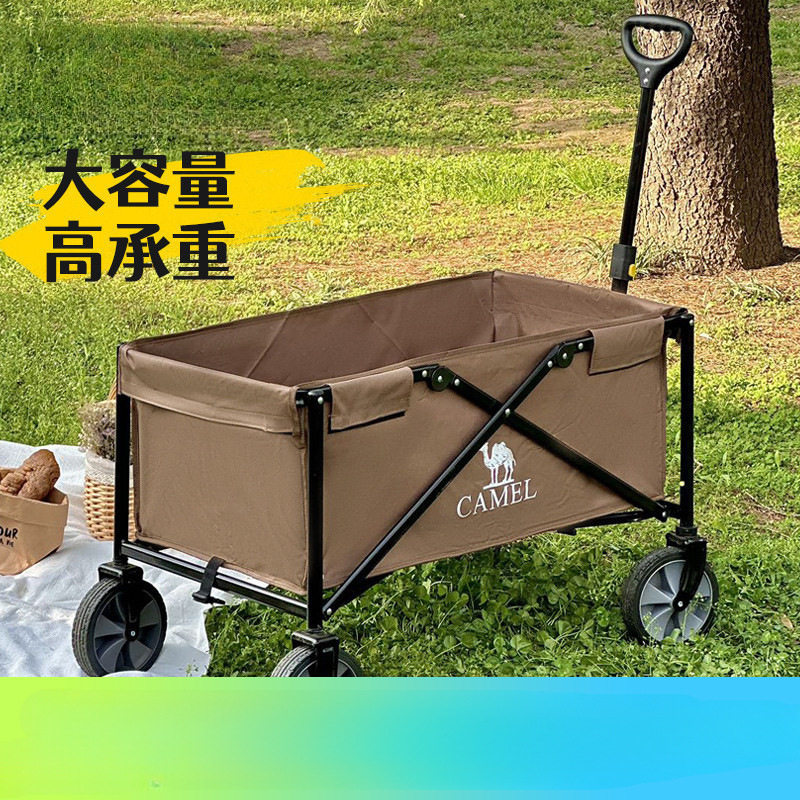露营车儿童可躺户外手推车拉货拖车野营可折叠沙滩营地车