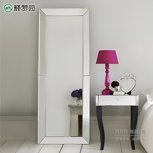 玄关镜 全身镜 店镜子 装 M0337 服装 饰镜 试衣镜 落地镜子 穿衣镜
