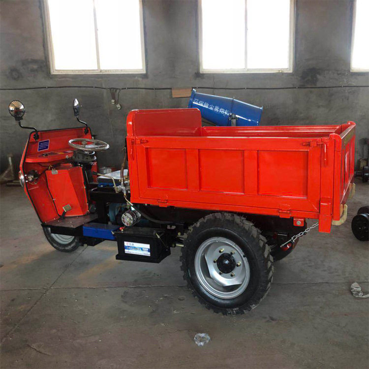建筑工地翻斗三轮车 全新工程自卸三轮车 柴油三轮车料斗