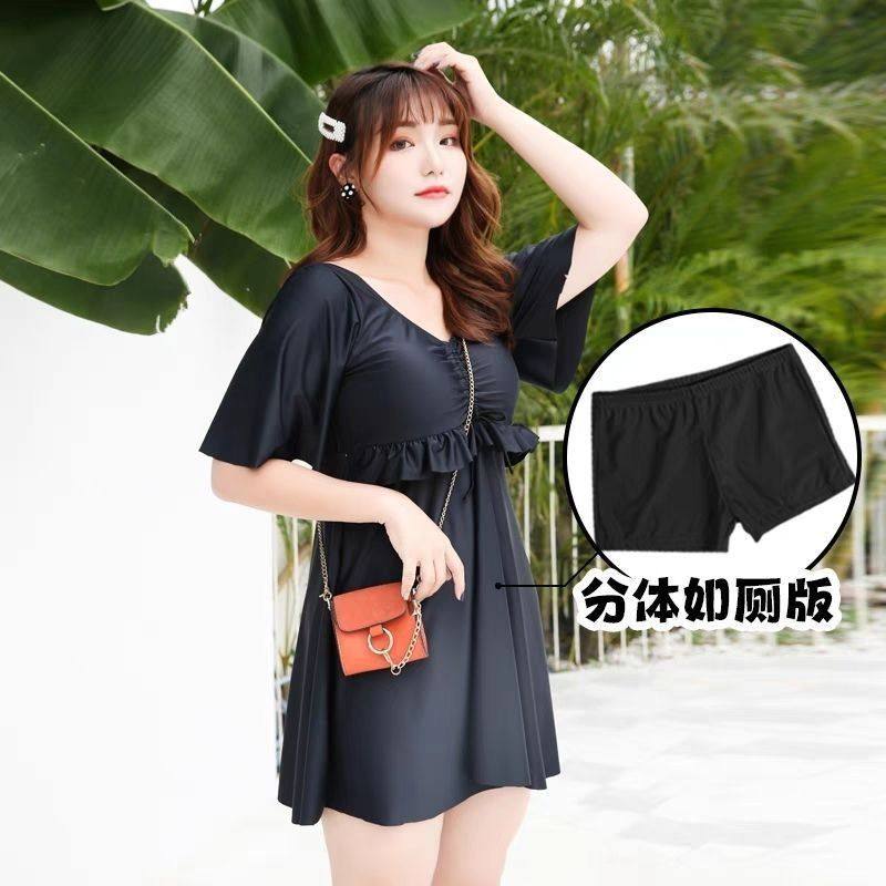 分体泳衣 新款女 大码胖mm200斤显瘦遮肚保守遮肉温泉度假泳衣,女装/女士精品,大码连衣裙,淘宝优惠券,粉丝福利购,淘宝优惠卷