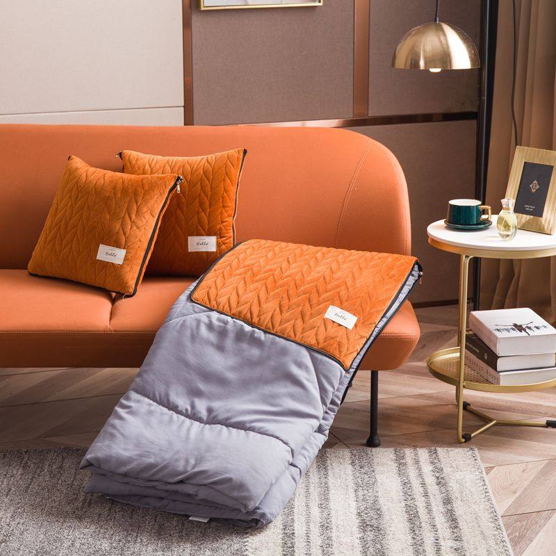 丝绒轻奢抱枕被子两用加厚汽车办公室空调被靠垫沙发午睡枕靠枕,居家布艺,抱枕被,淘宝优惠券,粉丝福利购,淘宝优惠卷