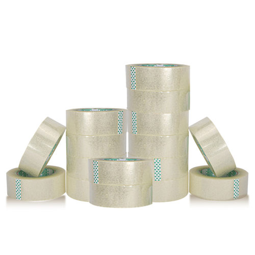 透明强粘封箱胶带高粘度不易断快递打包带加宽封口胶布胶纸大卷厚