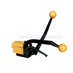 小型气动钢带打包机 便携免扣手动捆扎机 有色金属钢板包装机