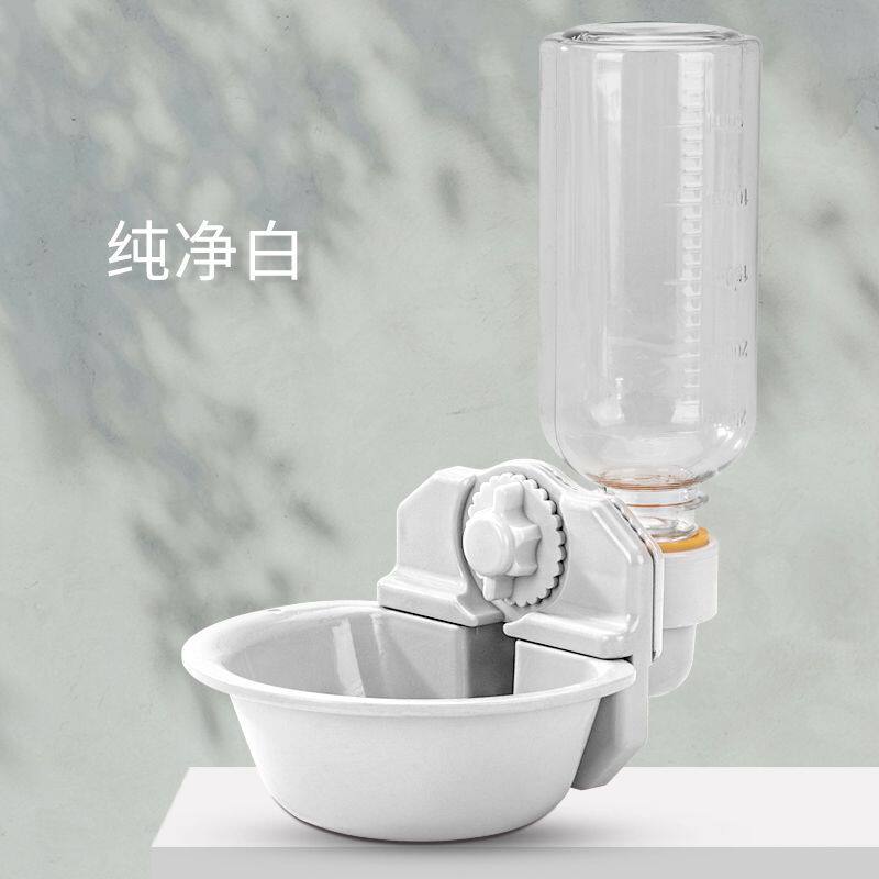 笼子悬挂式猫狗水壶自动饮水器防打翻不湿嘴猫咪喂水碗
